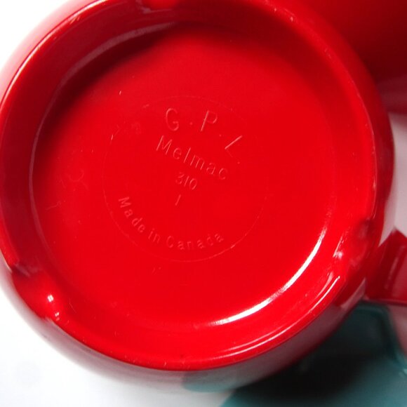 1960s Mepal Melmac Dorchester Melamine Cups - Picture 5 of 8